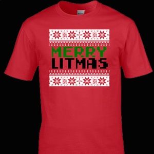 Merry Litmas T-shirt